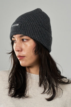 Chaos(カオス)｜【WHY NOT NOW】タホニットキャップ/トップグレー の