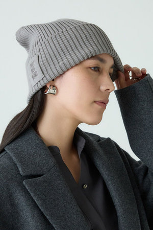 Chaos(カオス)｜【WHY NOT NOW】コニーニットビーニー/グレー の