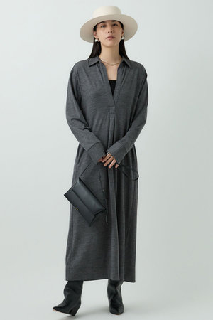 Chaos(カオス)｜レダリーワンピース/チャコール の通販｜ELLESHOP