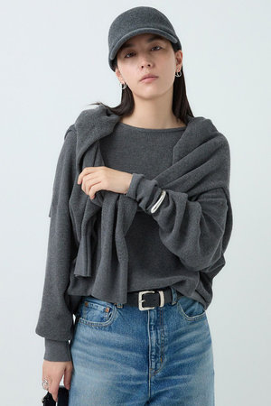 Chaos(カオス)｜ハースニットプルオーバー/グレー の通販｜ELLESHOP