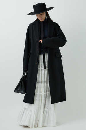 Chaos(カオス)｜スーペリヤヌスチェスターコート/ブラック の通販