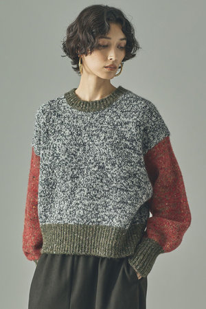 Curensology カレンソロジー ヴァーグリブニットプルオーバー Curensology（カレンソロジー）の「Curensology(カレンソロジー