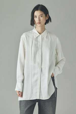 Curensology(カレンソロジー)｜【予約販売】キュプラサテンシャツ