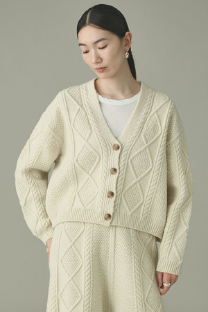 ★美品★ Curensology（カレンソロジー） ラッフルニットカーデガン ☆美品☆ Curensology（カレンソロジー） ラッフルニットカーデガン