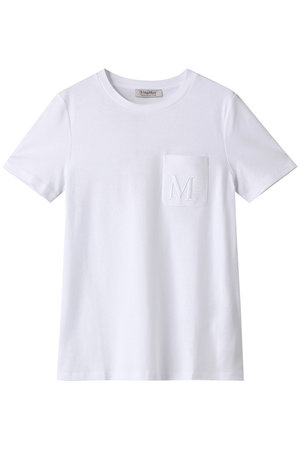 Max Mara(マックスマーラ)｜【'S Max Mara】MADERA コットンジャージーTシャツ/ホワイト  の通販｜ELLESHOP・(エル・ショップ)