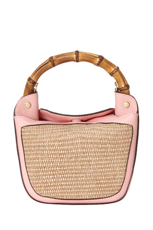 ANAYI(アナイ)｜Iバンブーミニハンドバッグ/ライトピンク の通販
