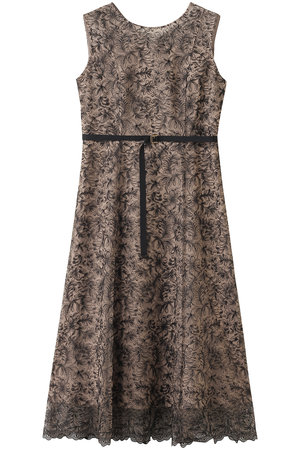 ANAYI(アナイ)｜レースフラワーチュールフレアワンピース