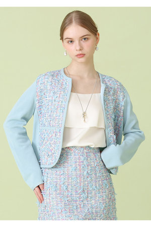 ANAYI(アナイ)｜【セットアップ対象商品】ブルーミックスツイード