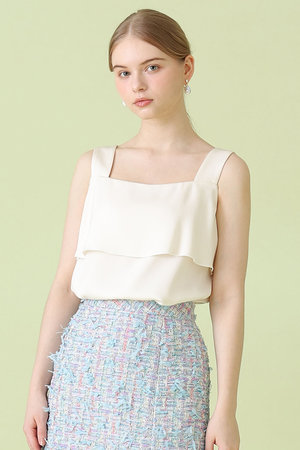 ANAYI(アナイ)｜【セットアップ対象商品】ストレッチダブルサテン 