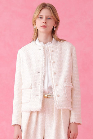 ANAYI(アナイ)｜【セットアップ対象商品】ソフトベージュツイード
