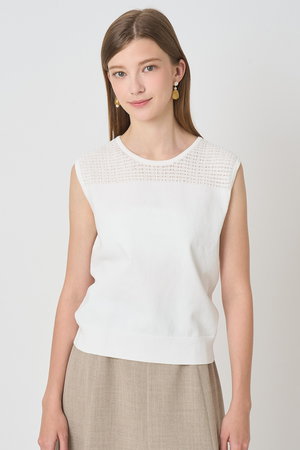 ANAYI(アナイ)｜【セットアップ対応商品】トラフォラートノースリーブ
