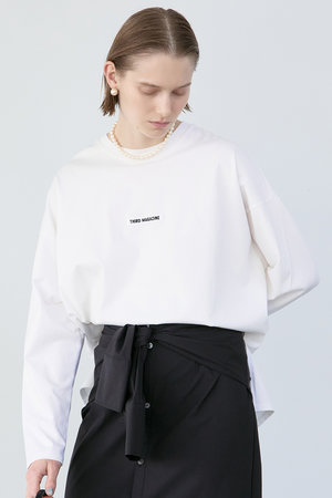 THIRD MAGAZINE(サードマガジン)｜グログランロゴロングTシャツ