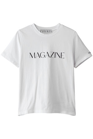 THIRD MAGAZINE(サードマガジン)｜ロゴシュラケンTシャツ/ホワイト の