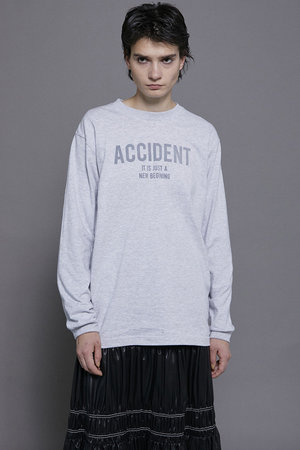 MAISON SPECIAL(メゾンスペシャル)｜ACCIDENT Handouted Long Sleeve T