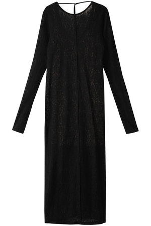 MAISON SPECIAL(メゾンスペシャル)｜Maxi Length Lace One-piece Dress/マキシレースワンピース/BLK(ブラック)  の通販｜ELLESHOP・(エル・ショップ)