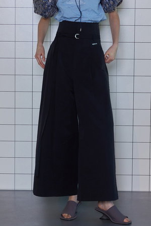 Two Tuck High Waist Wide Pants/ツータックハイウエストワイドパンツ