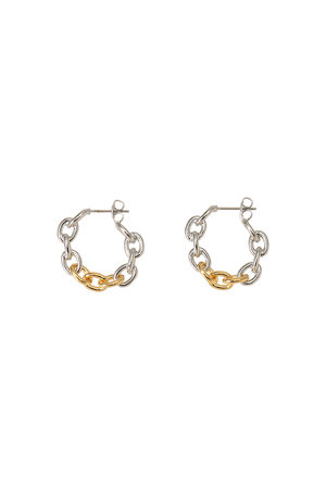 Sway Chain Earrings/スウェイチェーンピアス