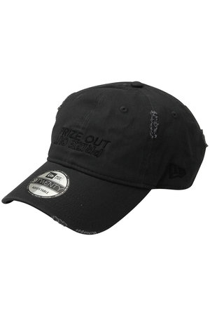 MAISON SPECIAL(メゾンスペシャル)｜【NEW ERA × MAISON SPECIAL】NEW ERA Collaboration  PRIZE OUT Logo Crash Cap/ニューエラコラボレーションPRIZE OUTロゴクラッシュキャップ/C.GRY(チャコールグレー)  の通販｜ELLESHOP・(エル・ショップ)