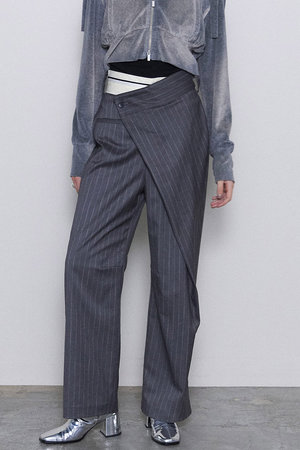 MAISON SPECIAL(メゾンスペシャル)｜Asymmetry Cocoon Pants  