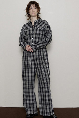MAISON SPECIAL(メゾンスペシャル)｜2way Western Shirt All In One