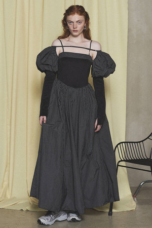 MAISON SPECIAL(メゾンスペシャル)｜Puffy Bolero Set Plaid Pattern