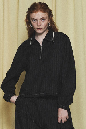 メゾンスペシャル トップス MAISON SPECIAL(メゾンスペシャル)｜Half Zip Tops/ハーフジップ