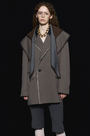MAISON SPECIAL(メゾンスペシャル)｜2way Hooded Scarf Cut Off Jacket
