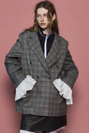 メゾンスペシャル ベルテッドスリーブジャケット MAISON SPECIAL(メゾンスペシャル)｜Ruffle Sleeves Jacket/フリル