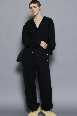 MAISON SPECIAL(メゾンスペシャル)｜Lace Up Sweat Hood All-in-one