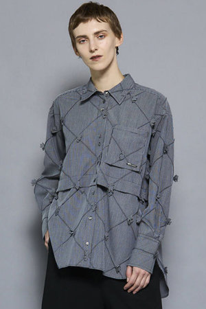 MAISON SPECIAL(メゾンスペシャル)｜Multiway Fly Flower Shirt/マルチ