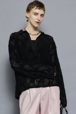 MAISON SPECIAL(メゾンスペシャル)｜Lace Loose Tops/レースルーズ