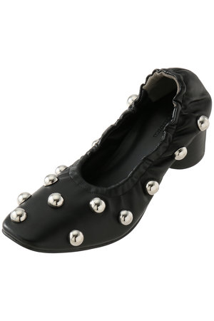 メゾンスペシャル スタッズ マルチファブリックパンプス 38 item354122330601-1-2.jpg