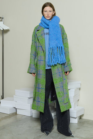 【MAISON SPECIAL】Double Coat メゾンスペシャル MAISON SPECIAL｜Check Overspring Coat | Rakuten Fashion(楽天