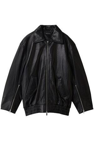 MAISON SPECIAL(メゾンスペシャル)｜Oversized Real Leather Zip