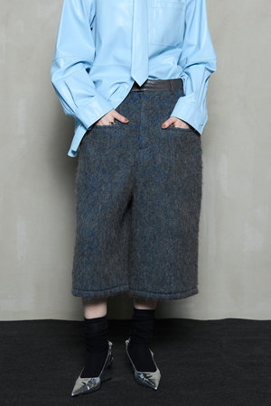 MAISON SPECIAL(メゾンスペシャル)｜Mohair Shaggy Shorts/モヘヤ