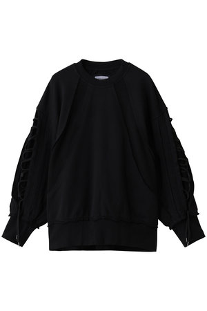 MAISON SPECIAL(メゾンスペシャル)｜【UNISEX】ワッフル切替スウェット