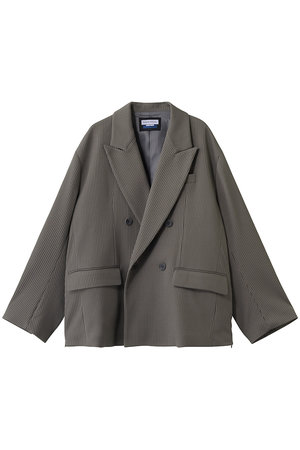 1445 美品✨ メゾンスペシャル ダブルブレステッドオーバージャケット グレー MAISON SPECIAL - オーバー テーラードジャケット - Wool Mix Prime