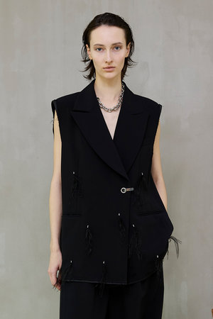 MAISON SPECIAL(メゾンスペシャル)｜Feather Over-Gilet/フェザー