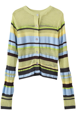 MAISON SPECIAL(メゾンスペシャル)｜Mesh Border Cardigan/メッシュ