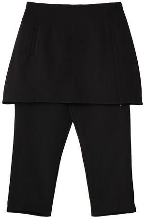 【26SS】メゾンスペシャル　ミニスカートレイヤーカプリパンツ MAISON SPECIAL(メゾンスペシャル)｜Mini Skirt Layer Capri Pants