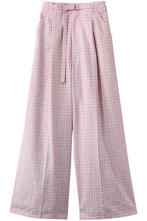 MAISON SPECIAL(メゾンスペシャル)｜Check Wide Pants/チェックワイド