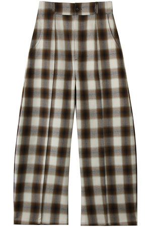 MAISON SPECIAL(メゾンスペシャル)｜Center Pin Tuck Ombre Check