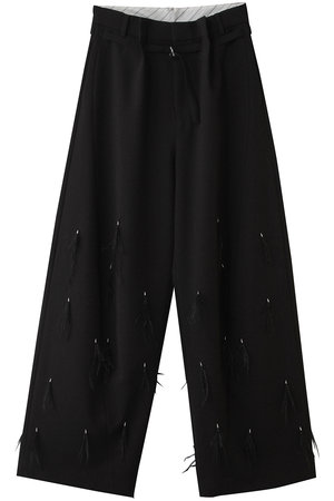 MAISON SPECIAL(メゾンスペシャル)｜Feather Tuck Pants/フェザー