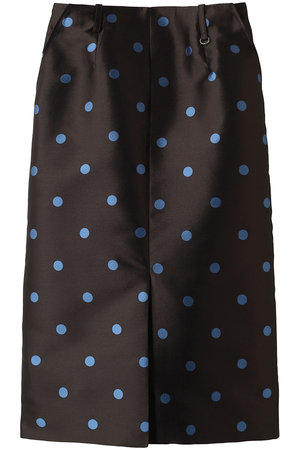 MAISON SPECIAL ドットスカート MAISON SPECIAL(メゾンスペシャル)｜Polka Dot Mock-Neck Skirt/ドット