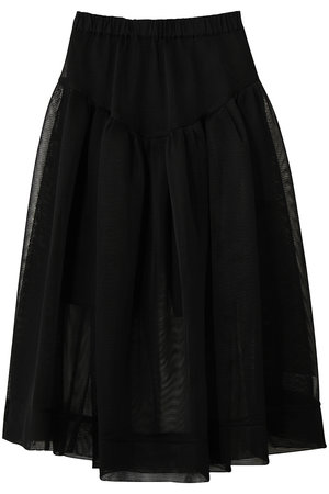 MAISON SPECIAL(メゾンスペシャル)｜Sponge Mesh Flare Skirt/スポンジ