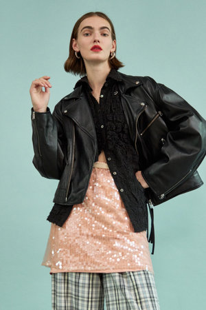 MAISON SPECIAL(メゾンスペシャル)｜Dot Spandex Mini Skirt/ドット
