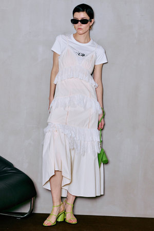 MAISON SPECIAL(メゾンスペシャル)｜Lace Tiered Cami Dress/レース