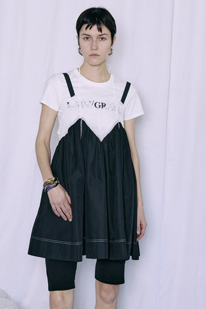 MAISON SPECIAL(メゾンスペシャル)｜Lace V-Neck Tunic/レースVネック