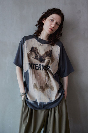 MAISON SPECIAL メゾンスペシャル　トロンプルイユ　tee MAISON SPECIAL(メゾンスペシャル)｜Lingerie Trompe l'oeil T-Shirt