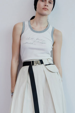 MAISON SPECIAL(メゾンスペシャル)｜Two-Tone Ringer Tank/バイカラー